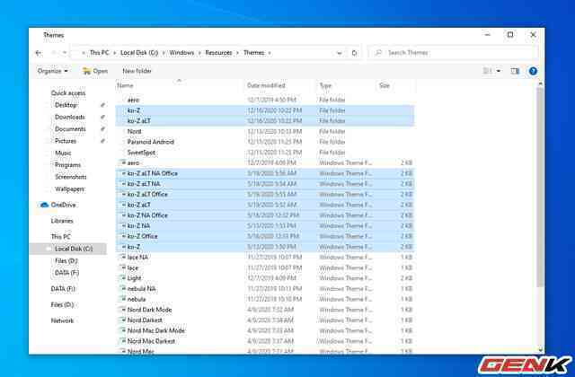 Hướng dẫn cài ko-Z for Windows 10, thêm một giao diện nền tối cực chất dành cho bạn - Ảnh 16. Hướng dẫn cài ko-Z for Windows 10, thêm một giao diện nền tối cực chất dành cho bạn - Ảnh 16.