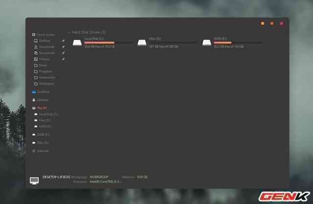 Hướng dẫn cài ko-Z for Windows 10, thêm một giao diện nền tối cực chất dành cho bạn - Ảnh 20. Hướng dẫn cài ko-Z for Windows 10, thêm một giao diện nền tối cực chất dành cho bạn - Ảnh 20.