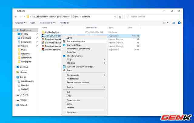Hướng dẫn cài ko-Z for Windows 10, thêm một giao diện nền tối cực chất dành cho bạn - Ảnh 10. Hướng dẫn cài ko-Z for Windows 10, thêm một giao diện nền tối cực chất dành cho bạn - Ảnh 10.