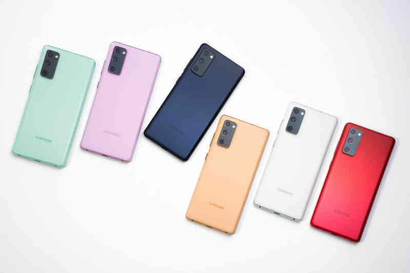 6. Samsung Galaxy S20 FE.