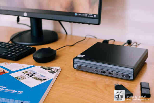 Đánh giá HP Prodesk 400 G6 Desktop Mini: cỗ máy văn phòng nhỏ gọn đầy linh hoạt - Ảnh 4. Đánh giá HP Prodesk 400 G6 Desktop Mini: cỗ máy văn phòng nhỏ gọn đầy linh hoạt - Ảnh 4.