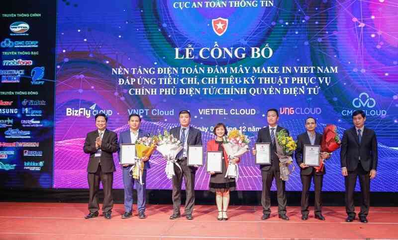 CMC Telecom đạt TOP doanh nghiệp tiêu chuẩn xây dựng chính phủ số