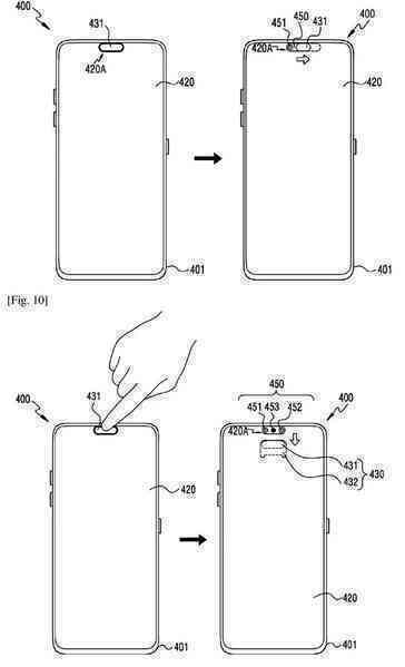 Lộ bằng sáng chế của Samsung cho thấy công nghệ màn hình bên dưới màn hình giúp ẩn camera selfie - Ảnh 3.