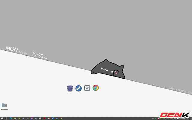 Màn hình Desktop Windows 10 sẽ cá tính hơn với bộ giao diện Bongo Cat - Ảnh 12. Màn hình Desktop Windows 10 sẽ cá tính hơn với bộ giao diện Bongo Cat - Ảnh 12.