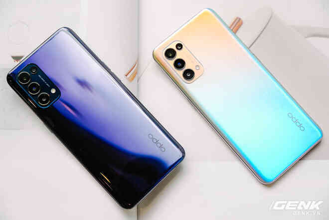 Trên tay OPPO Reno5 vừa ra mắt: Mỏng nhẹ, mặt lưng đa sắc, camera nâng cấp mạnh, sạc siêu nhanh 50W, chạy Android 11 - Ảnh 2. Trên tay OPPO Reno5 vừa ra mắt: Mỏng nhẹ, mặt lưng đa sắc, camera nâng cấp mạnh, sạc siêu nhanh 50W, chạy Android 11 - Ảnh 2.