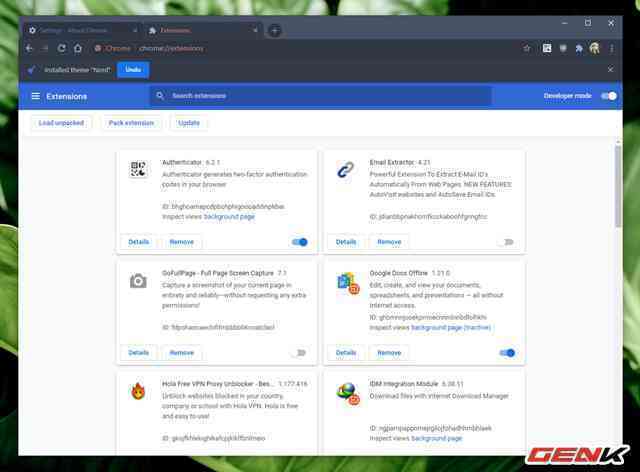 Mang áo mới cho Google Chrome và Microsoft Edge với bộ giao diện bóng đêm cực chất - Ảnh 9. Mang áo mới cho Google Chrome và Microsoft Edge với bộ giao diện bóng đêm cực chất - Ảnh 9.