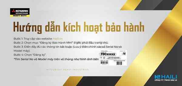 Nhận đến 3 năm bảo hành chính hãng khi sở hữu điều hòa thương mại Packaged - Multi của Mitsubishi Heavy
