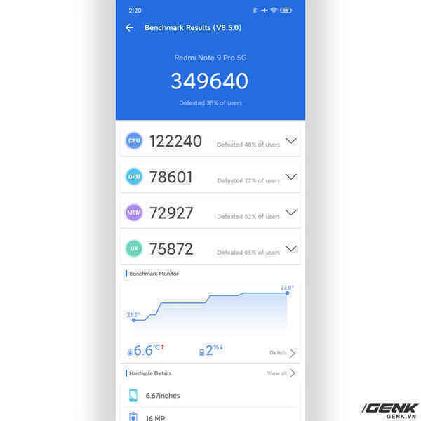 Đánh giá hiệu năng chơi game trên Redmi Note 9 Pro 5G: Snapdragon 750 5G thể hiện ra sao trước PUBG, LMHT: Tốc Chiến và Liên Quân Mobile? - Ảnh 2. Đánh giá hiệu năng chơi game trên Redmi Note 9 Pro 5G: Snapdragon 750 5G thể hiện ra sao trước PUBG, LMHT: Tốc Chiến và Liên Quân Mobile? - Ảnh 2.