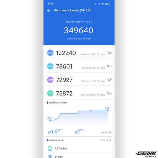 Đánh giá hiệu năng chơi game trên Redmi Note 9 Pro 5G: Snapdragon 750 5G thể hiện ra sao trước PUBG, LMHT: Tốc Chiến và Liên Quân Mobile? - Ảnh 2.