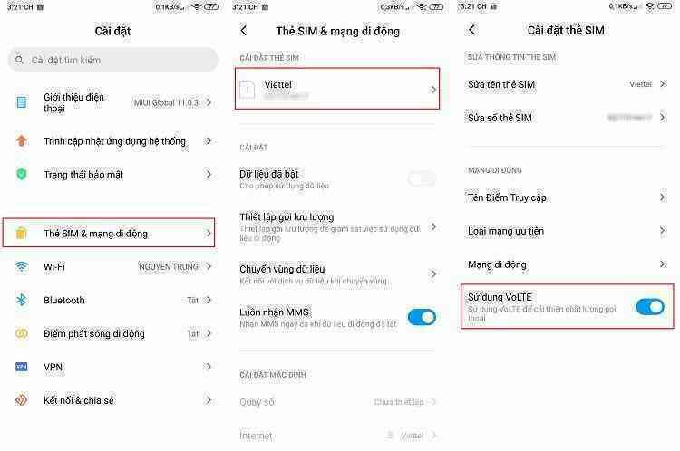 Hướng dẫn cách bật và khắc phục cuộc gọi VoLTE trên Xiaomi không hoạt động
