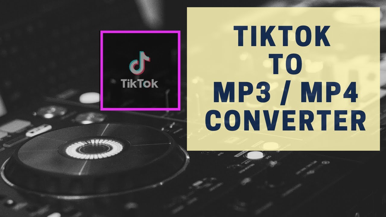 Cách chuyển video TikTok thành mp3 để cài nhạc chuông cho điện thoại