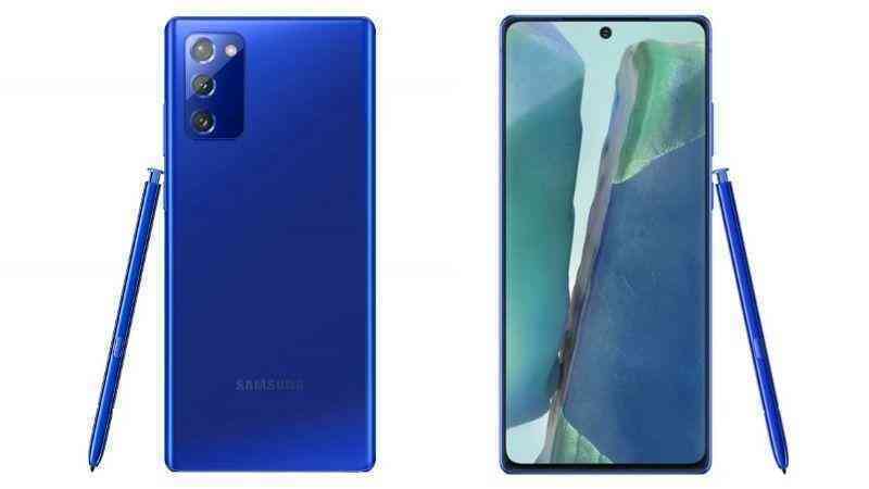 Galaxy Note 20 bất ngờ có thêm phiên bản Mystic Blue sang trọng, Samfans chắc chắn không thể bỏ lỡ