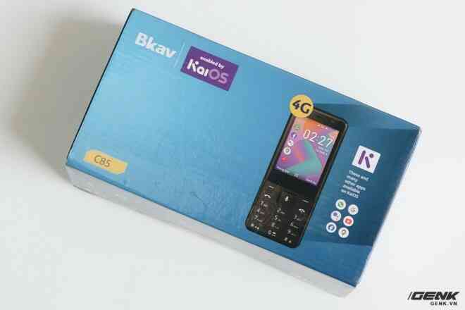 Trên tay BKAV C85 giá 500.000 đồng: Pin 3000mAh, chạy KaiOS, hỗ trợ 4G, tiếc rằng không có Wi-Fi