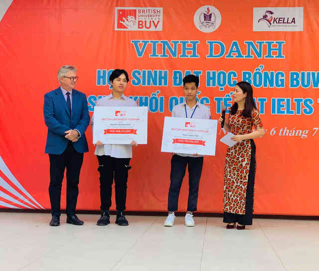 BUV dành học bổng trị giá 1 tỷ đồng cho học sinh có hoàn cảnh khó khăn