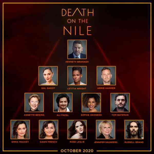 Mời bạn xem trailer Death on the Nile, bom tấn trinh thám vừa có kịch bản hack não, lại quy tụ nhiều ngôi sao hot nhất thế giới hiện nay