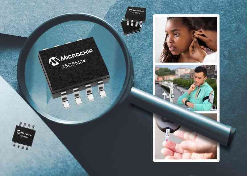 Microchip ra mắt EEPROM Serial 4 Mbit