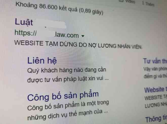 công ty bất động sản bị hack website ảnh 2 cong ty bat dong san bi hack website anh 2