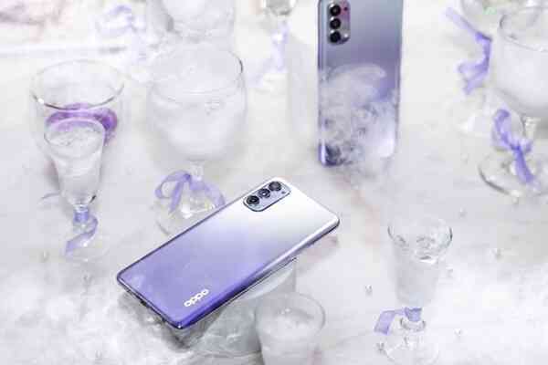 Chiêm ngưỡng vẻ sang trọng của OPPO Reno4 Tím Khói vừa ra mắt