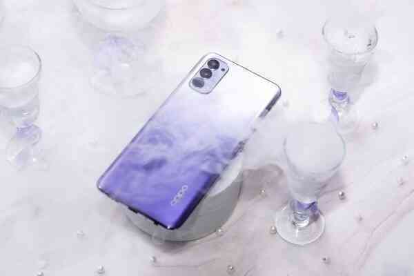 Chiêm ngưỡng vẻ sang trọng của OPPO Reno4 Tím Khói vừa ra mắt