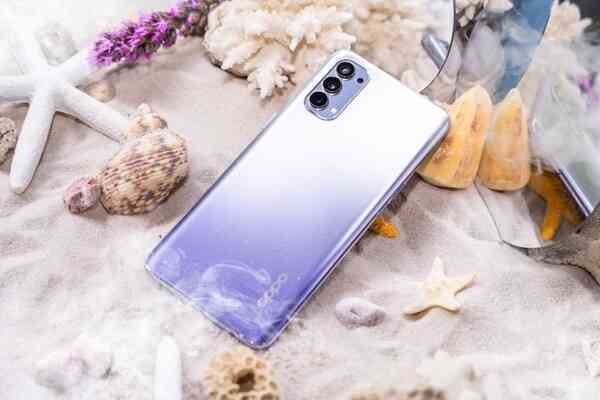 Chiêm ngưỡng vẻ sang trọng của OPPO Reno4 Tím Khói vừa ra mắt