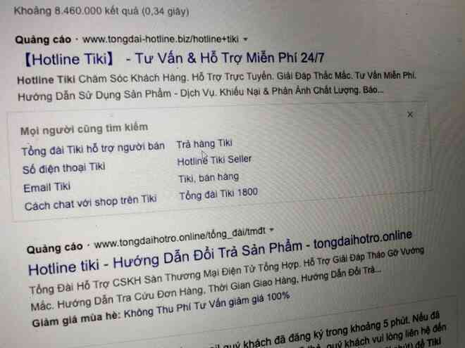 Google bán quảng cáo website hỗ trợ mạo danh Tiki ảnh 2 Google ban quang cao website ho tro mao danh Tiki anh 2