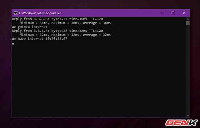 Cài “báo động” mỗi khi mất kết nối Internet trên Windows 10 - Ảnh 13. Cài “báo động” mỗi khi mất kết nối Internet trên Windows 10 - Ảnh 13.