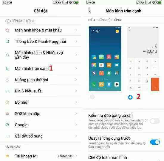 Hướng dẫn cách ẩn phím điều hướng Home, Back, Menu cho Xiaomi