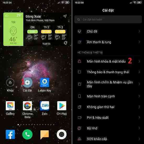 Hướng dẫn đổi định dạng và vị trí đồng hồ trên màn hình khóa Xiaomi