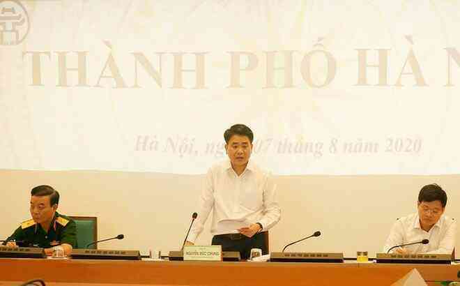 Chủ tịch Nguyễn Đức Chung: Từ hôm nay, Hà Nội sẽ xử phạt người không đeo khẩu trang - Ảnh 1. Chủ tịch Nguyễn Đức Chung: Từ hôm nay, Hà Nội sẽ xử phạt người không đeo khẩu trang - Ảnh 1.