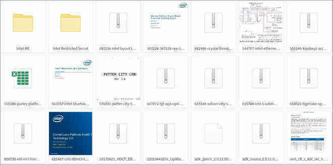 Intel bị hacker viếng thăm, 20GB mã nguồn và tài liệu tuyệt mật về chip bị rò rỉ trên internet - Ảnh 2. Intel bị hacker viếng thăm, 20GB mã nguồn và tài liệu tuyệt mật về chip bị rò rỉ trên internet - Ảnh 2.