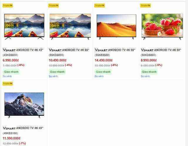 Giảm giá, tặng kèm điện thoại, 500 tivi Vsmart được đặt mua trong 3 ngày - Ảnh 1. Giảm giá, tặng kèm điện thoại, 500 tivi Vsmart được đặt mua trong 3 ngày - Ảnh 1.