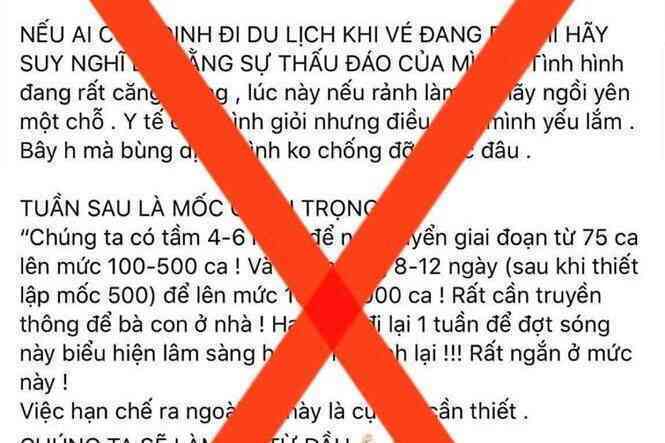 Hai cá nhân bị phạt 15 triệu đồng vì chia sẻ tin giả lên Facebook