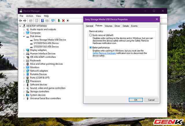 Cách thiết lập Windows 10 luôn ở chế độ an toàn khi tháo USB khỏi máy tính - Ảnh 7. Cách thiết lập Windows 10 luôn ở chế độ an toàn khi tháo USB khỏi máy tính - Ảnh 7.