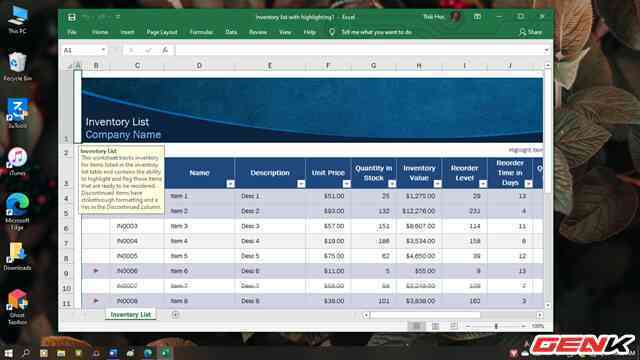 Những phím tắt giúp điều hướng nhanh khi chỉnh sửa dữ liệu trong Microsoft Excel - Ảnh 2. Những phím tắt giúp điều hướng nhanh khi chỉnh sửa dữ liệu trong Microsoft Excel - Ảnh 2.