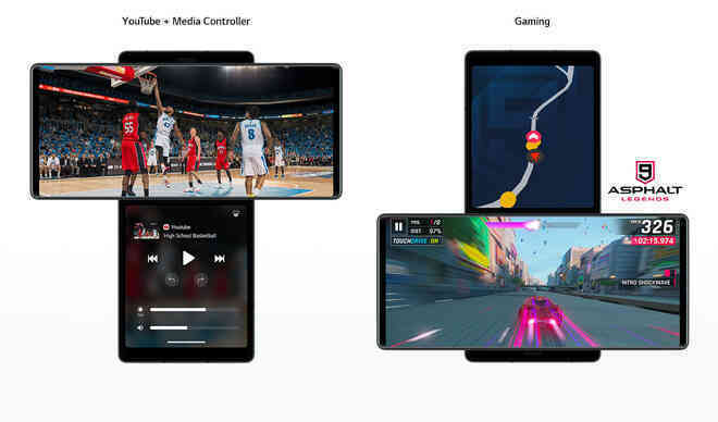 LG ra mắt điện thoại màn hình xoay, có thể sử dụng như Gimbal - Ảnh 2. LG ra mắt điện thoại màn hình xoay, có thể sử dụng như Gimbal - Ảnh 2.
