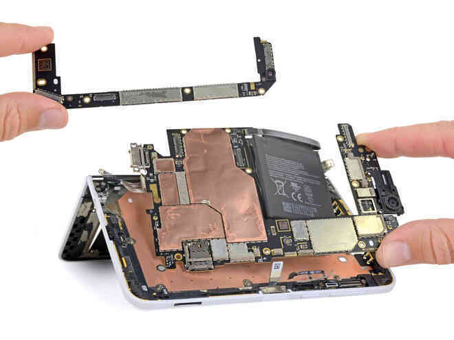 Surface Duo chỉ có hai bộ phận dễ sửa chữa: màn hình và mặt lưng - Ảnh 5. Surface Duo chỉ có hai bộ phận dễ sửa chữa: màn hình và mặt lưng - Ảnh 5.