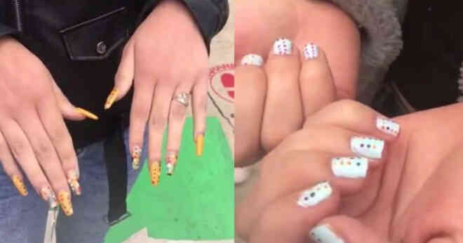 Chiêu trò gian lận thi cử mới của các chị em: Dùng sơn móng tay để ngụy trang cho đáp án - Ảnh 2. Chiêu trò gian lận thi cử mới của các chị em: Dùng sơn móng tay để ngụy trang cho đáp án - Ảnh 2.