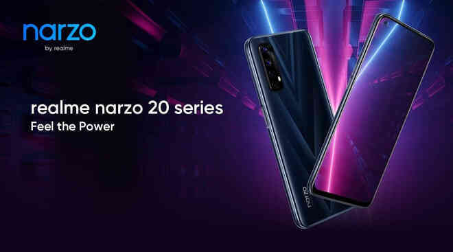 Realme ra mắt Narzo 20 series: Màn hình 90Hz, sạc nhanh 65W, giá từ 2.7 triệu đồng