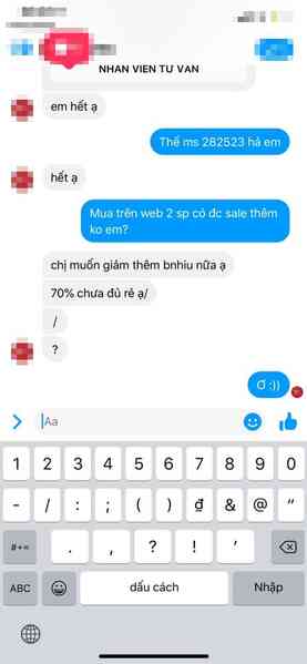 Khách hàng bị đuổi khéo, đối xử tệ khi mua đồ giảm giá