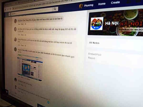 Người Việt vẫn níu kéo dùng giao diện cũ của Facebook