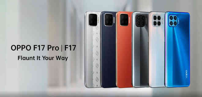 OPPO F17 và F17 Pro ra mắt: Màn hình đục lỗ, 4 camera vuông, sạc nhanh 30W