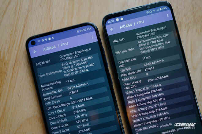 Vsmart Live 4 dùng bộ nhớ trong chuẩn UFS, nhanh hơn đáng kể thế hệ cũ