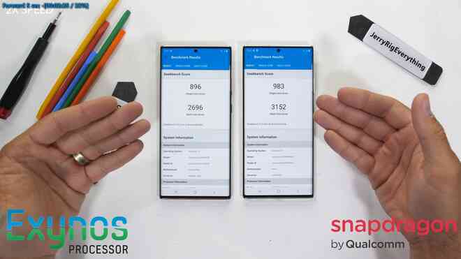 So sánh hiệu năng Galaxy Note20 Ultra bản Exynos và bản Snapdragon, kết quả đầy bất ngờ - Ảnh 5. So sánh hiệu năng Galaxy Note20 Ultra bản Exynos và bản Snapdragon, kết quả đầy bất ngờ - Ảnh 5.