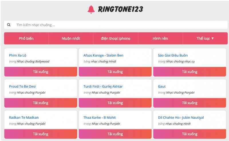 Top 6 trang tải nhạc chuông hay cho iPhone mà bạn nên bỏ túi