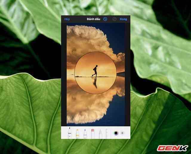 Cách sử dụng kính lúp trong chỉnh sửa ảnh để nhấn mạnh nội dung trên iPhone - Ảnh 11. Cách sử dụng kính lúp trong chỉnh sửa ảnh để nhấn mạnh nội dung trên iPhone - Ảnh 11.