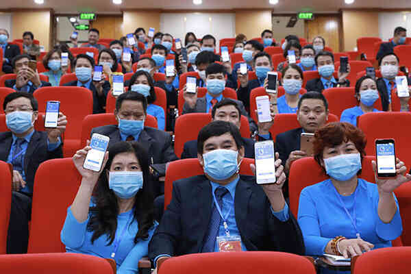 Hơn 6 triệu đoàn viên công đoàn, công nhân, viên chức lao động đã cài Bluezone