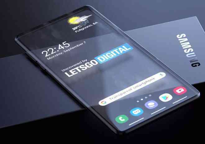 điện thoại trong suốt của Samsung ảnh 2 dien thoai trong suot cua Samsung anh 2