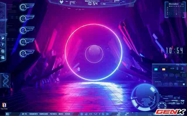 Hô biến Desktop của Windows 10 thành trạm không gian với bộ giao diện Neon Space - Ảnh 14. Hô biến Desktop của Windows 10 thành trạm không gian với bộ giao diện Neon Space - Ảnh 14.