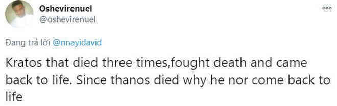 Internet tranh cãi này lửa vì câu hỏi: Thanos tử chiến với Kratos, ai sẽ là người chiến thắng? - Ảnh 7. Internet tranh cãi này lửa vì câu hỏi: Thanos tử chiến với Kratos, ai sẽ là người chiến thắng? - Ảnh 7.