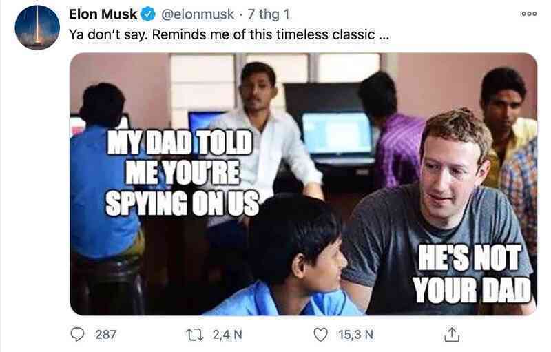 Mâu thuẫn giữa Elon Musk và Mark Zuckerberg ảnh 4 Mau thuan giua Elon Musk va Mark Zuckerberg anh 4